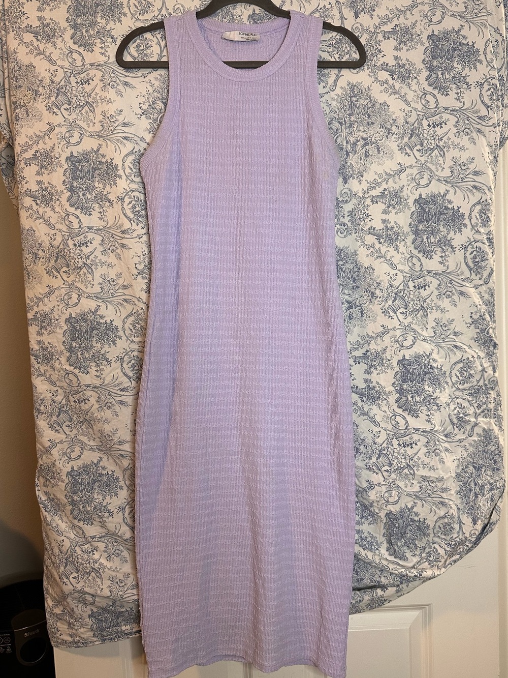 Sophie Rue Sleeveless Lilac Knit Midi Dress